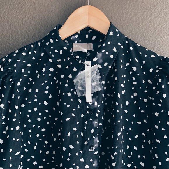 ASOS - Long Sleeve Shirt Mini Dress - NWT - Picture 4 of 6